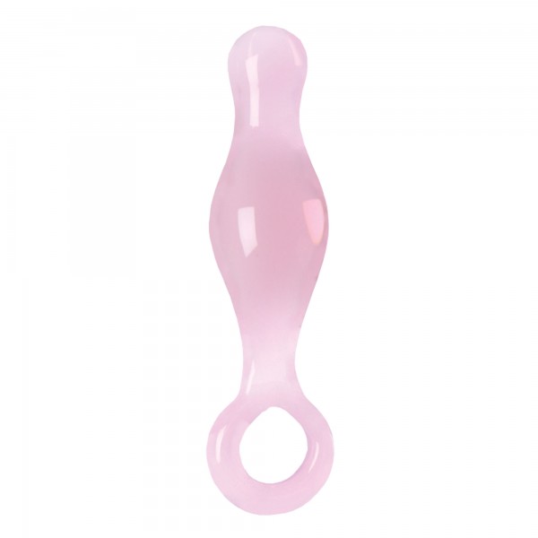 Glasdildo Soother pink