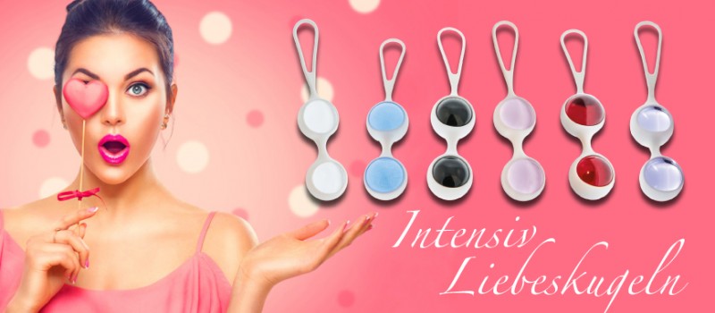 Glassvibrations Liebeskugel aus Glas