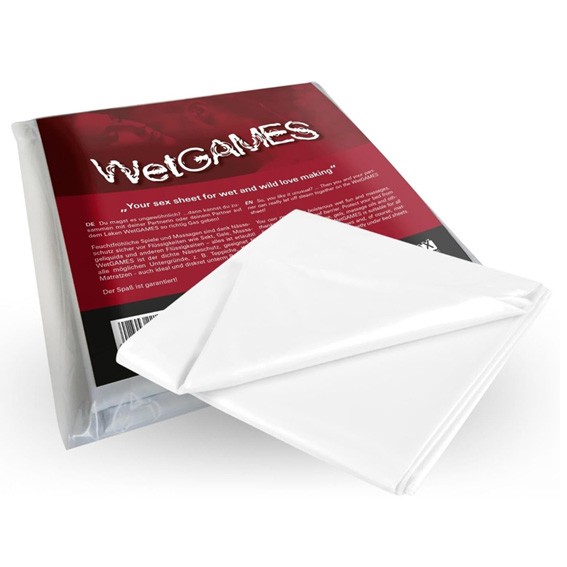 JOYDIVISION SexMAX WetGAMES Sex-Laken 180 X 220cm weiß